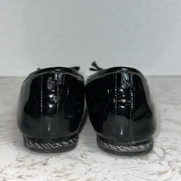 Sam Edelman Marisol Ballet Flat in Black Patent Leather - Picture 9 of 15